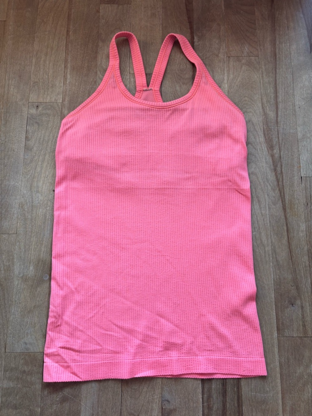 Lululemon Women’s Racerback Tank Top in Coral Pink